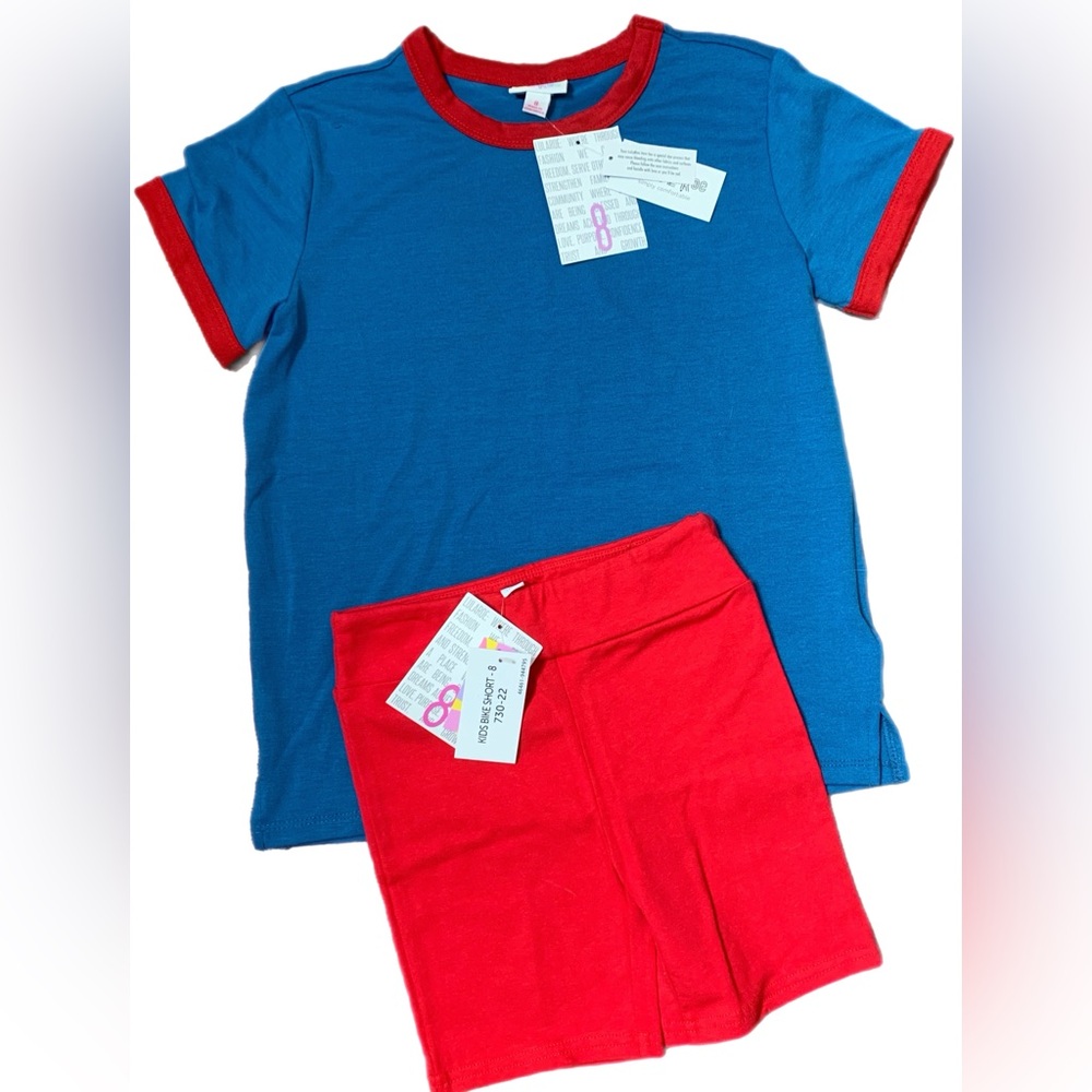 LulaRoe Kids Set Size 8